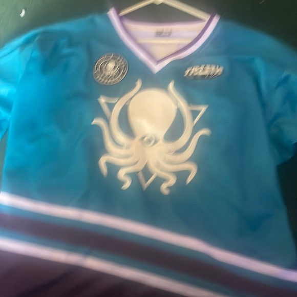 Deep dark and dangerous hockey jersey